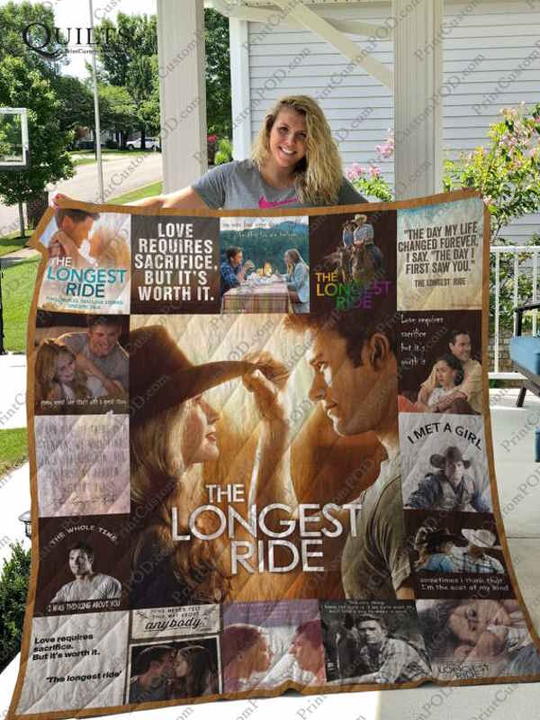 The Longest Ride 3D Quilt Blanket