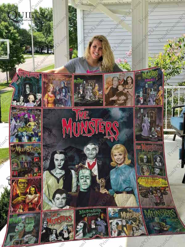 The Munsters 3D Quilt Blanket