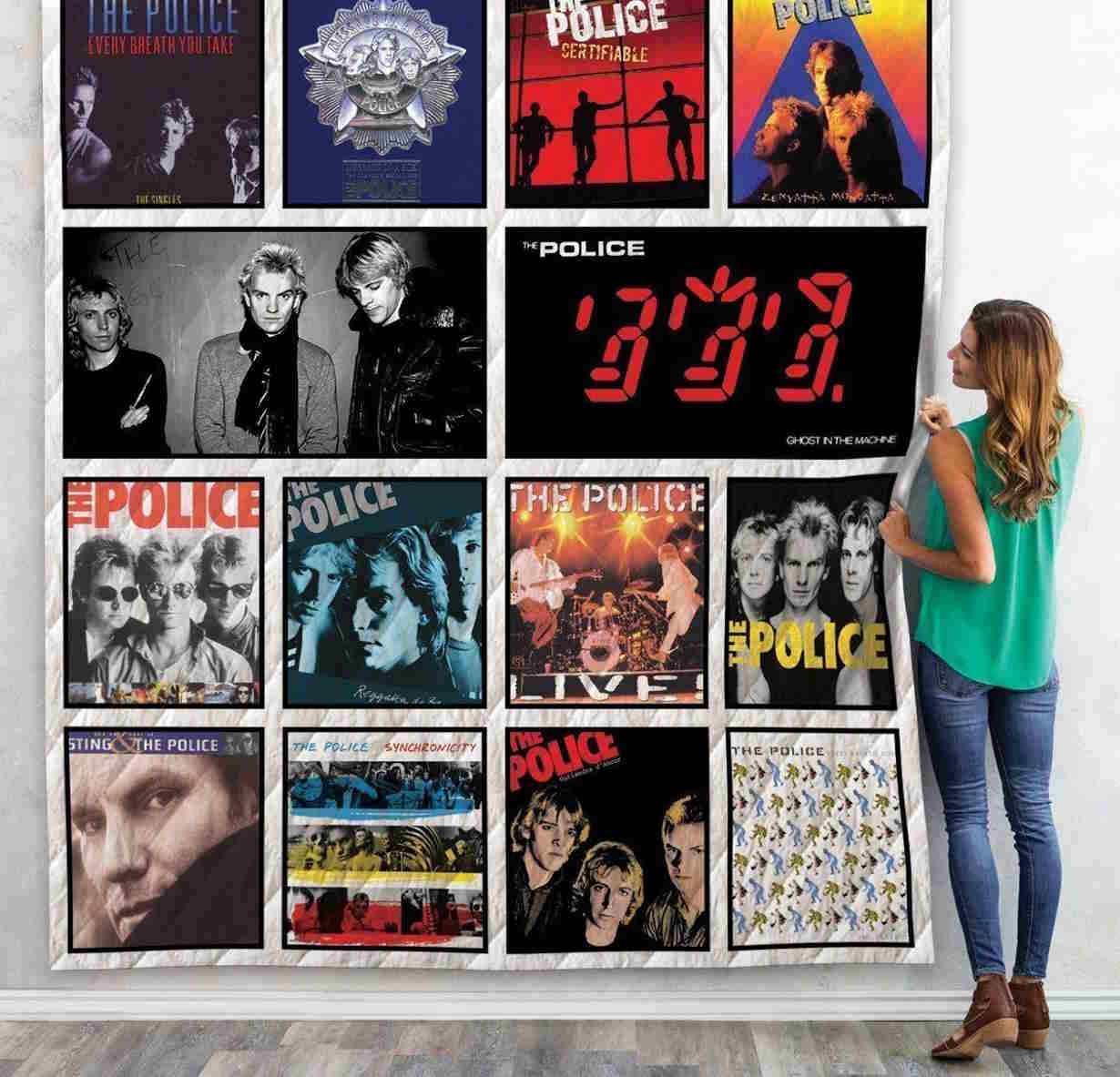 The Police Albums 3D Quilt Blanket