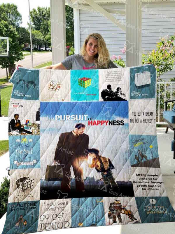 The Pursuit Of Happyness 3D Quilt Blanket