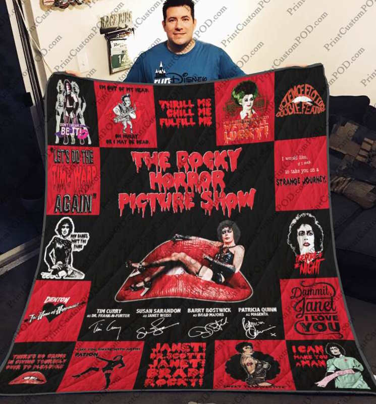 The Rocky Horror Picture Show 3D Quilt Blanket