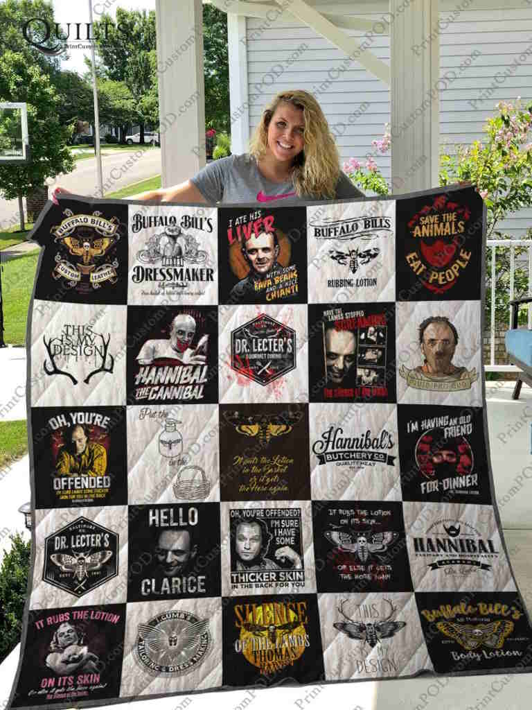 The Silence Of The Lambs 3D Quilt Blanket