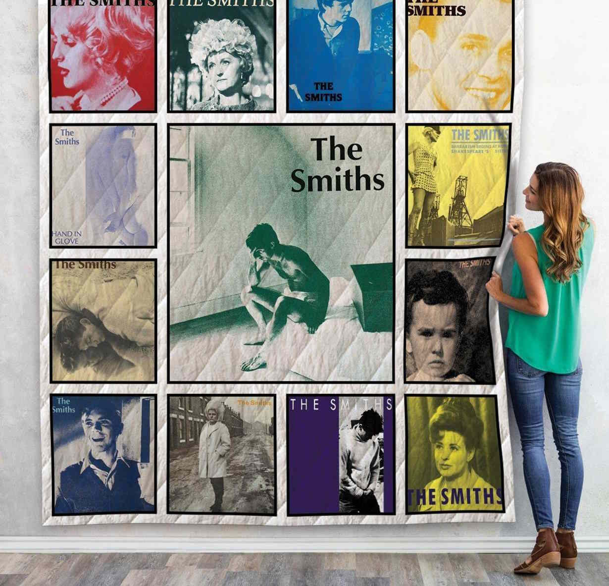 The Smiths Singles Album3D Quilt Blanket