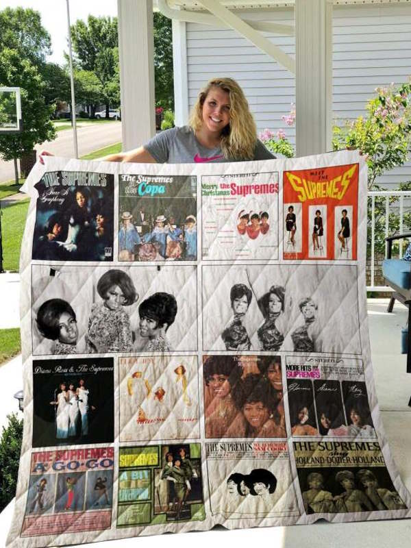 The Supremes Albums 3D Quilt Blanket