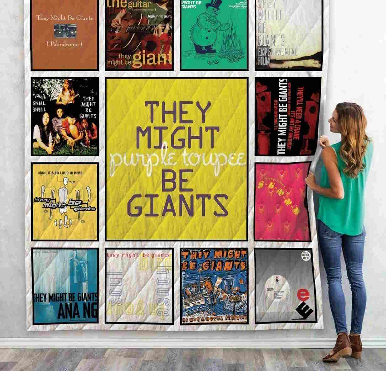 They Might Be Giants Singles Album3D Quilt Blanket