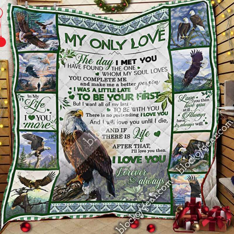 To My Only Love, Eagle 3D Quilt Blanket