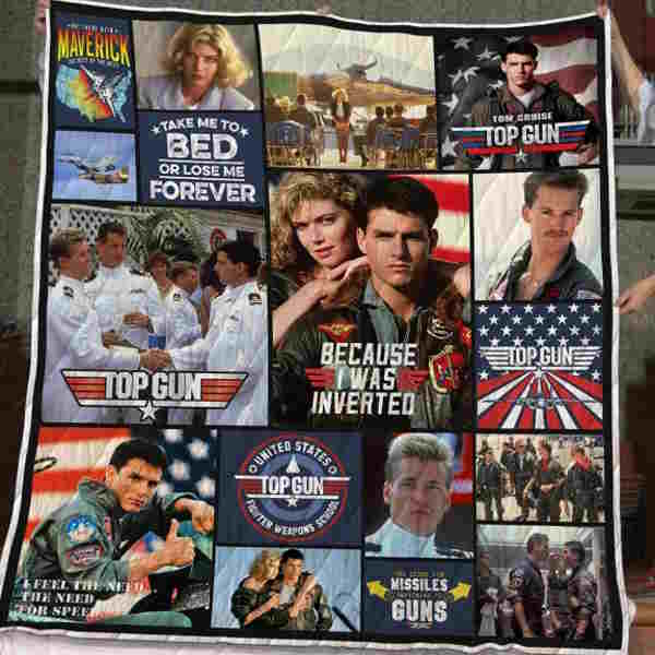 Topgun 3D Quilt Blanket