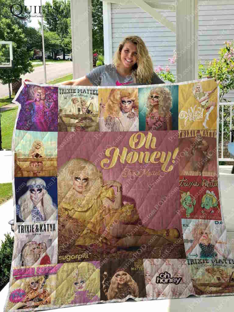 Trixie Mattel Albums 3D Quilt Blanket