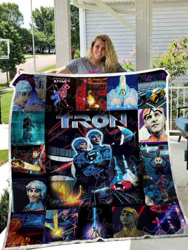 Tron 3D Customized Quilt Blanket