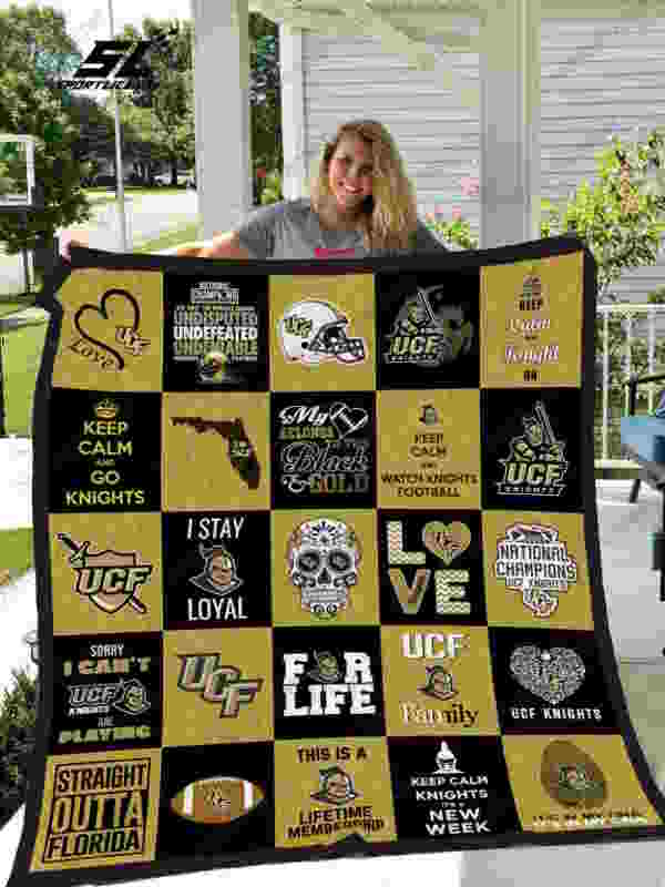 Ucf Kningts 3D Quilt Blanket