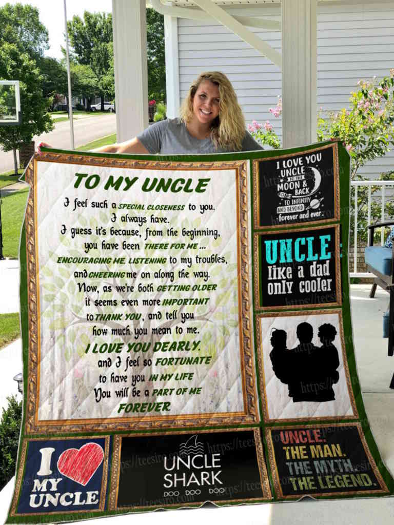 Uncle 3D Quilt Blanket