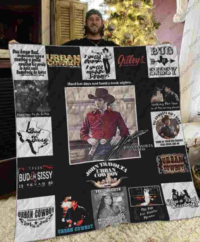 Urban Cowboy Quilt Blanket