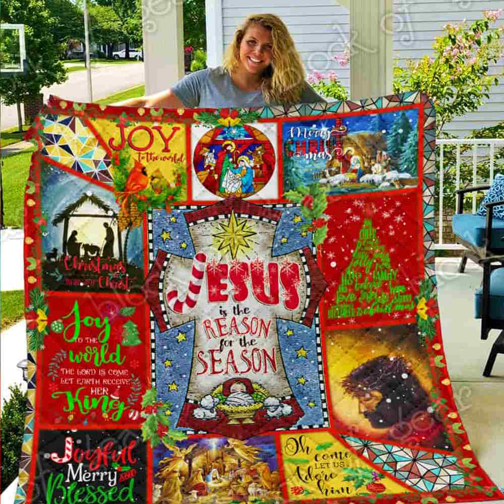 Us Adore Him 3D Quilt Blanket