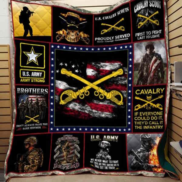 U.S. Cavalry Limited Edition Quilt Blanket