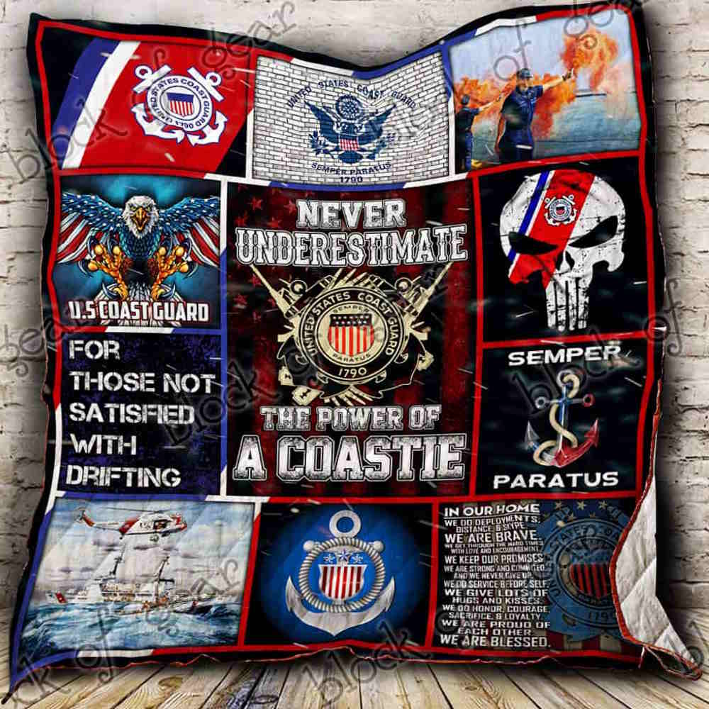 U.S Coast Guard Quilt Blanket