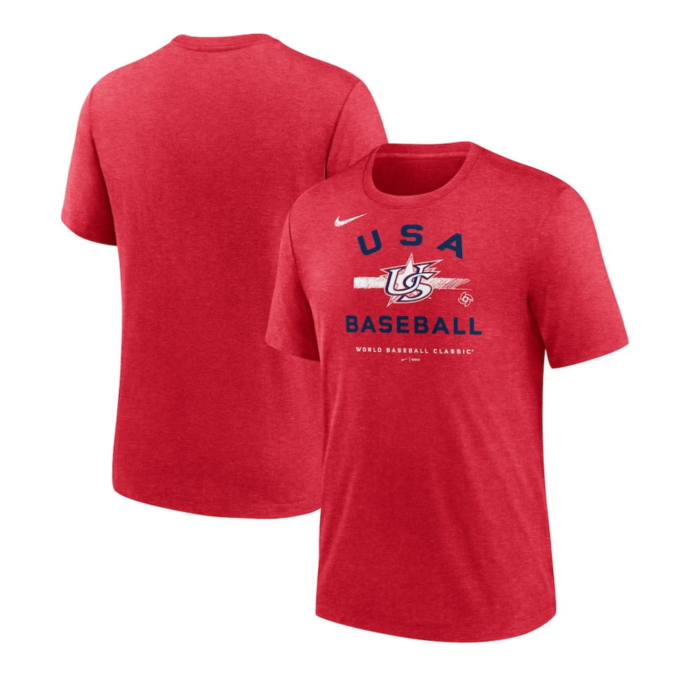 USA Baseball 2023 World Baseball Classic Tri-Blend T-Shirt