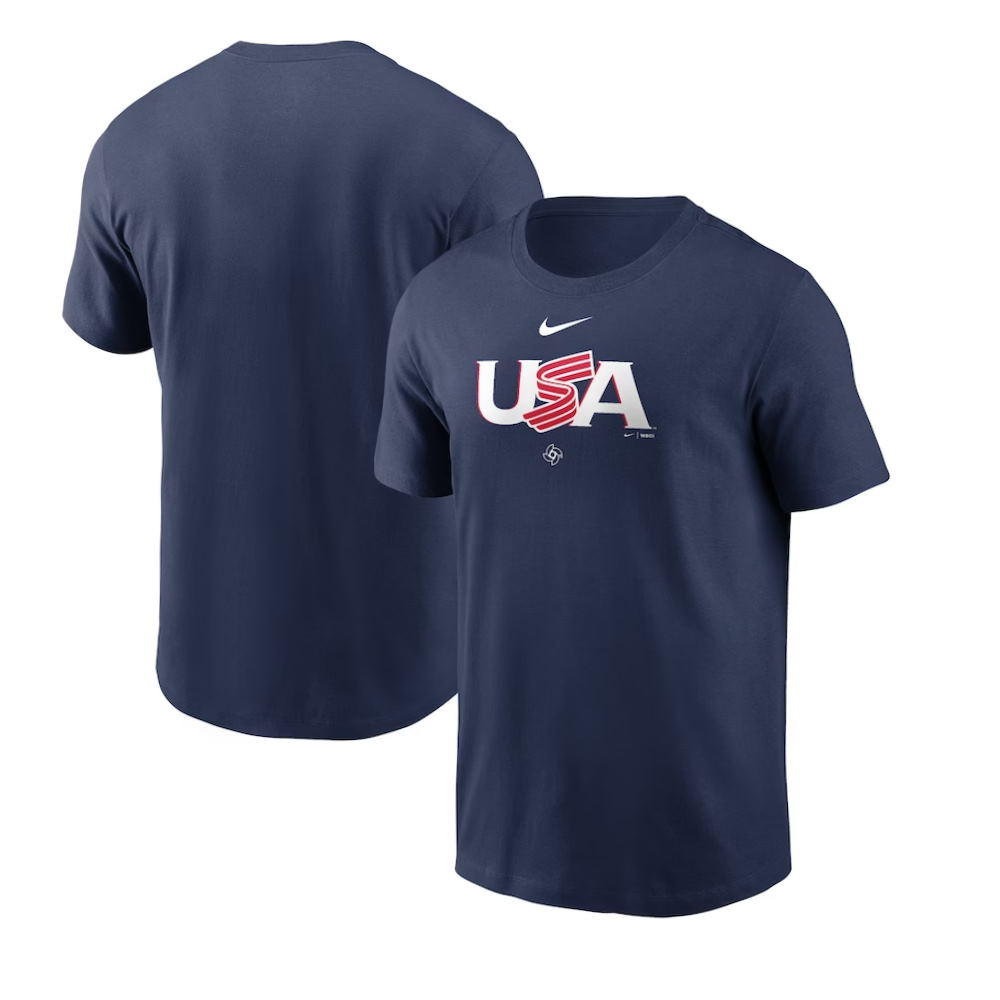 USA Baseball 2023 World Baseball Classic Wordmark T-Shirt