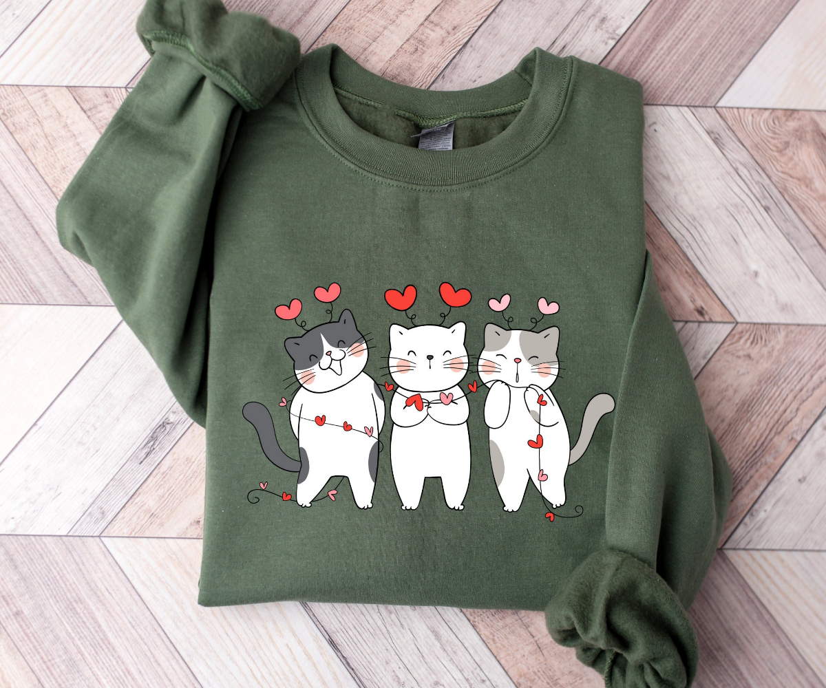 Valentines Day Sweatshirt, Valentines Day Shirts for Women