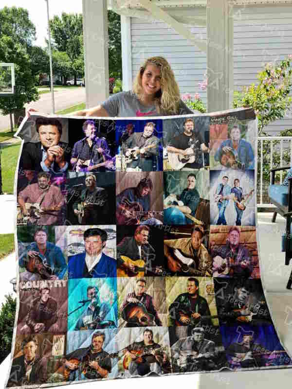 Vince Gill 3D Quilt Blanket