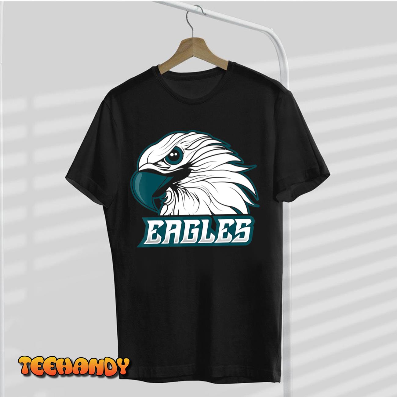 Grunge Vintage Eagles Flying Bird Inspirational Eagles Fly T-Shirt