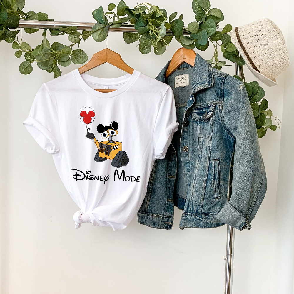 Wall-E Disney Mode Shirt, Wall-E Shirt, Wall-E Characters Shirt