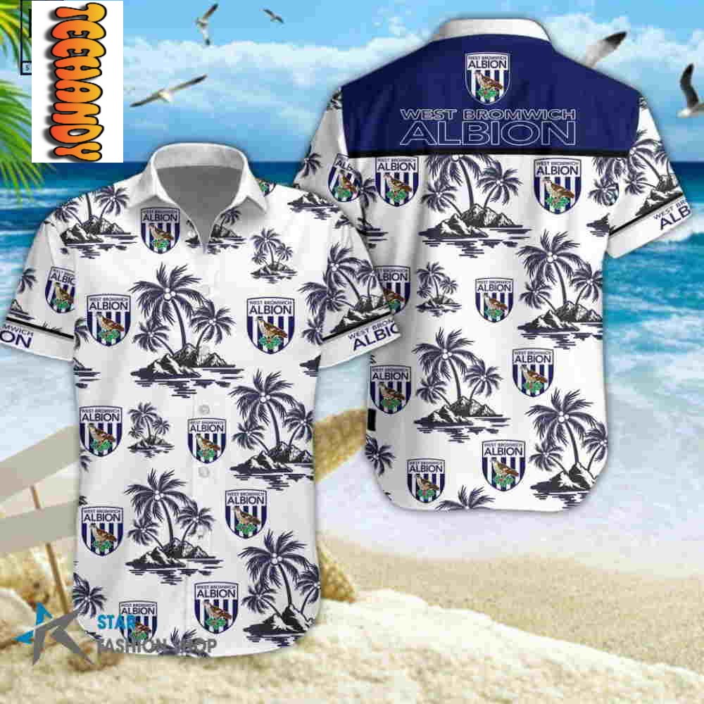 West Bromwich Albion FC 3D Hawaiian Shirt