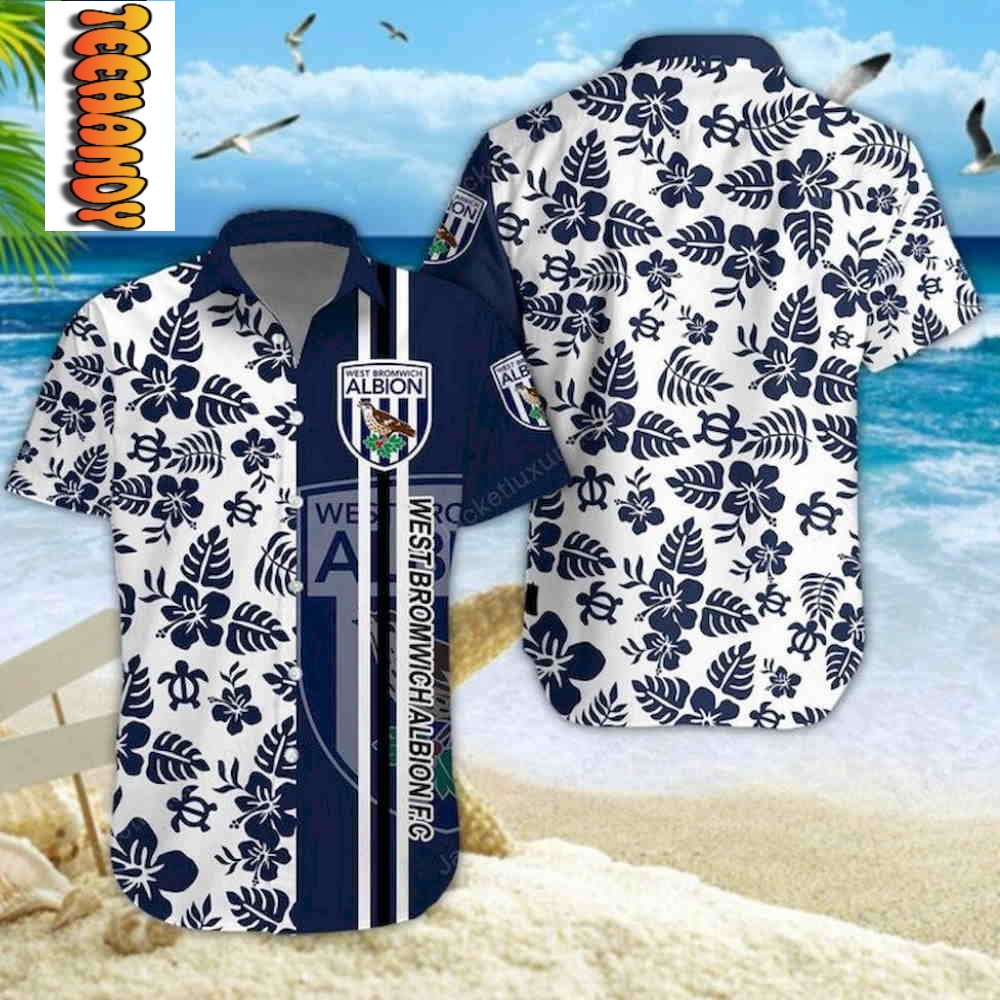 West Bromwich Albion FC Hawaiian Shirt