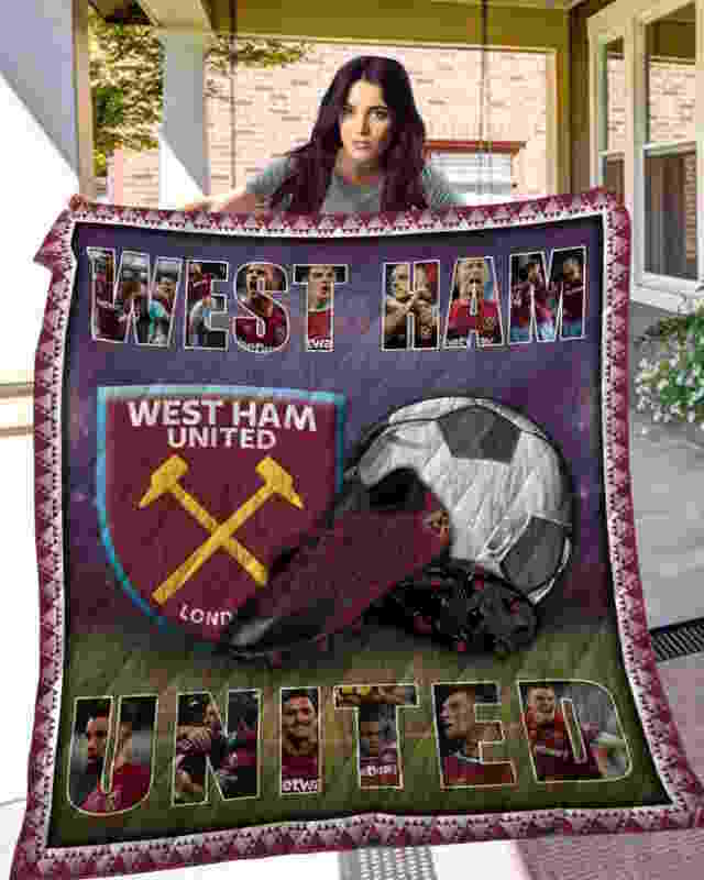 West Ham United F.C 3D Quilt Blanket