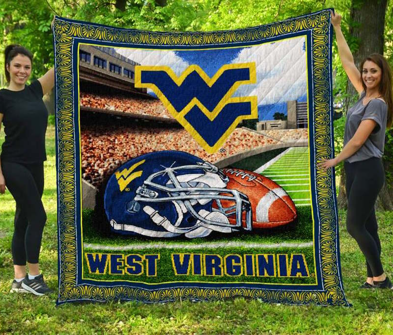 West Virginia 3D Quilt Blanket