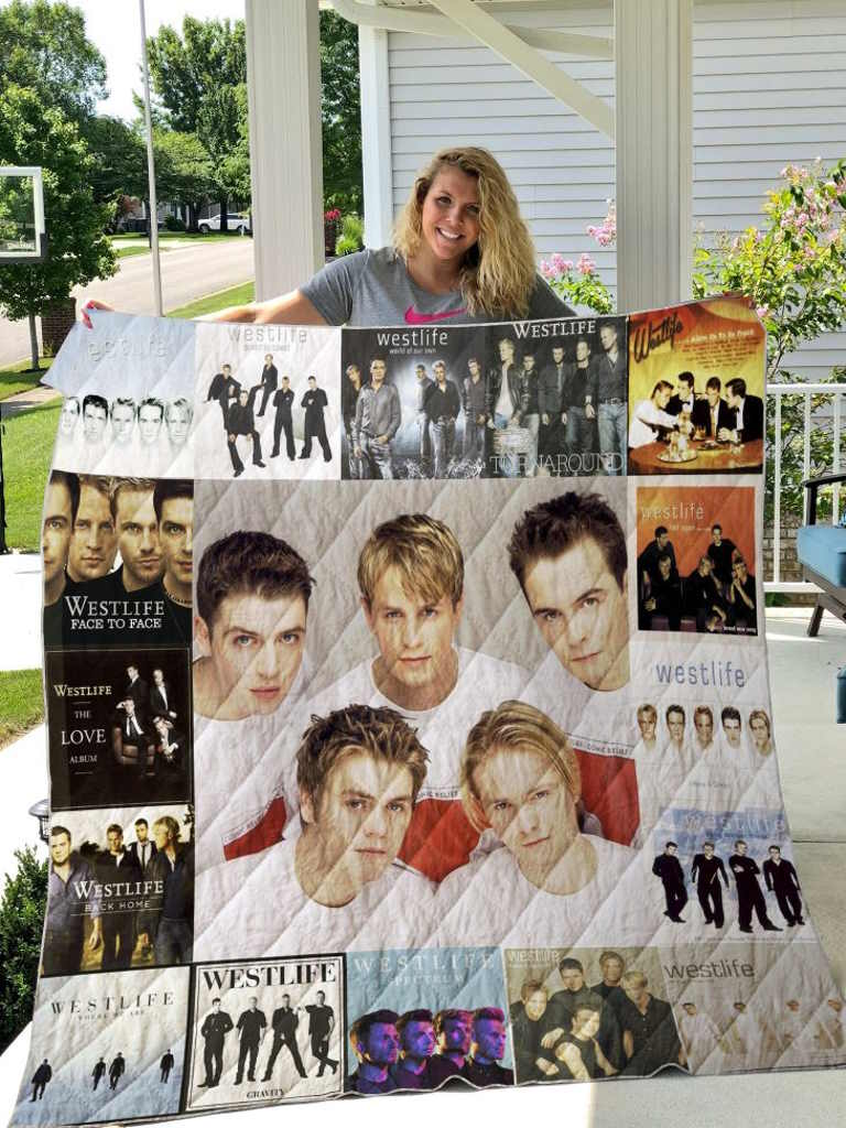 Westlife 3D Quilt Blanket