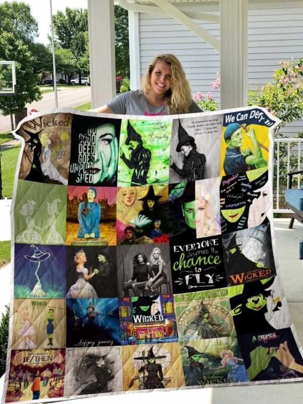 Wicked 3D Quilt Blanket