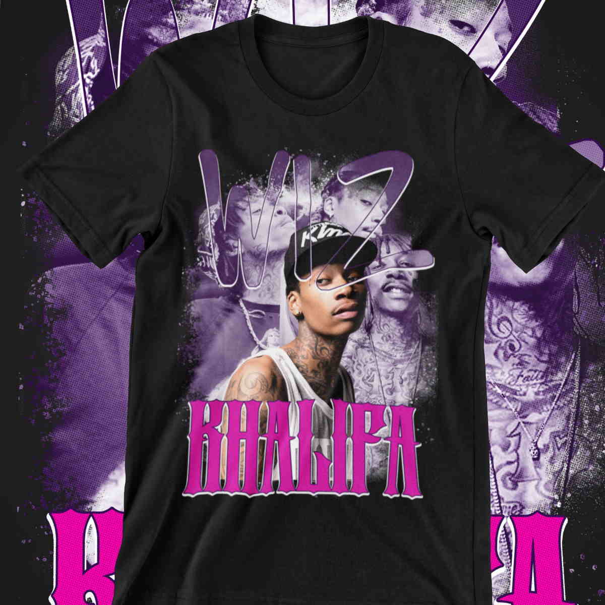 Wiz Khalifa Rap T Shirt