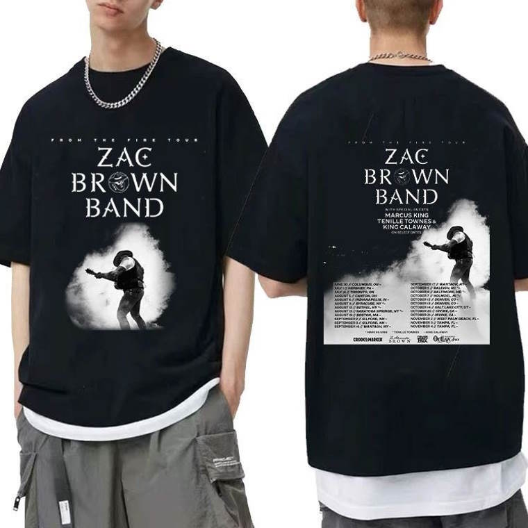 Zac Brown Band The Fire Tour 2023 Shirt