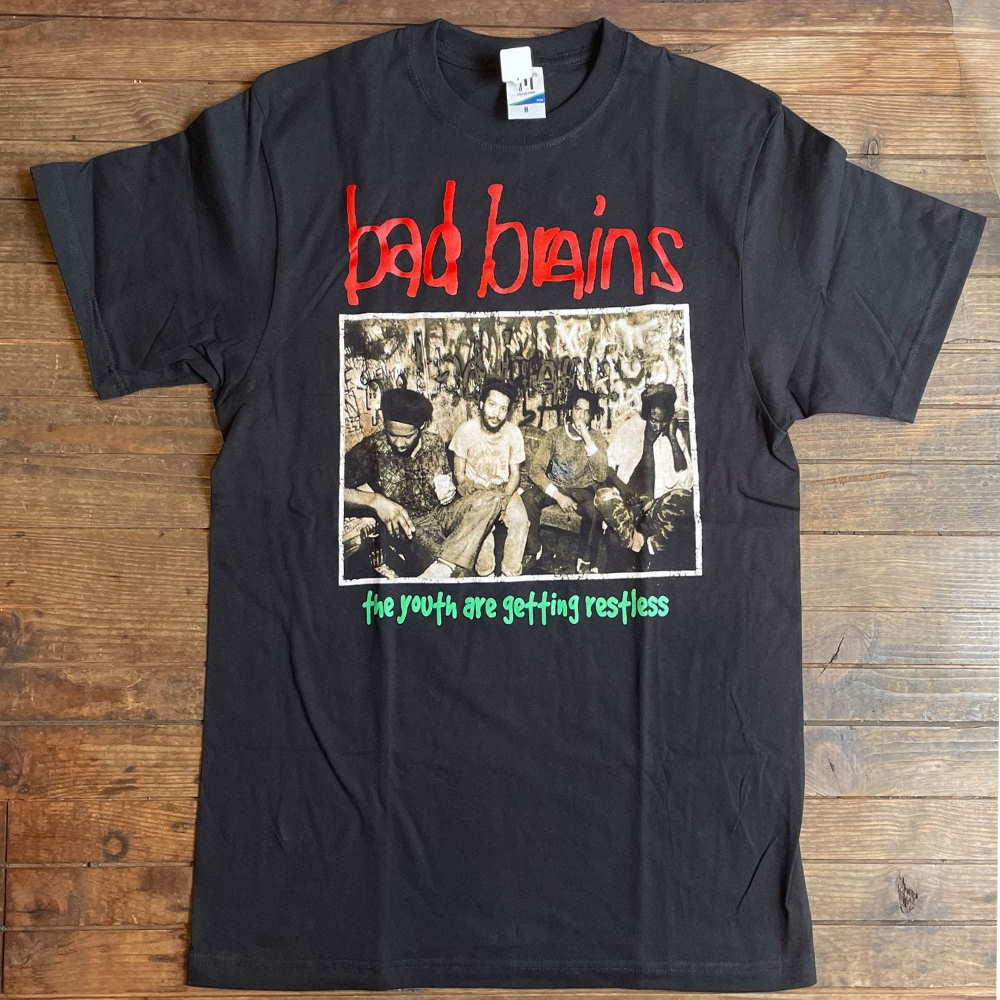 1990 Bad Brains The Youth Are Getting Restless Album Promo T-Shirt, Bad ...