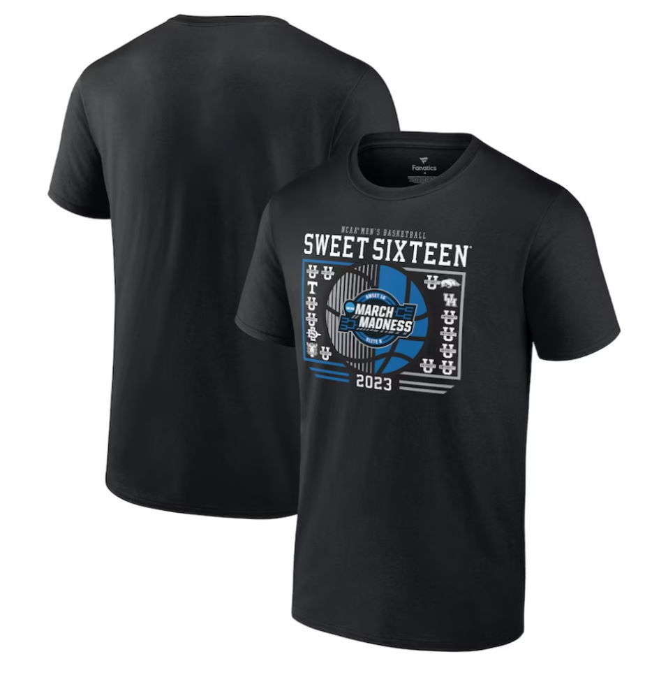 2023 NCAA Men’s Basketball Tournament March Madness Sweet 16 Group T-Shirt