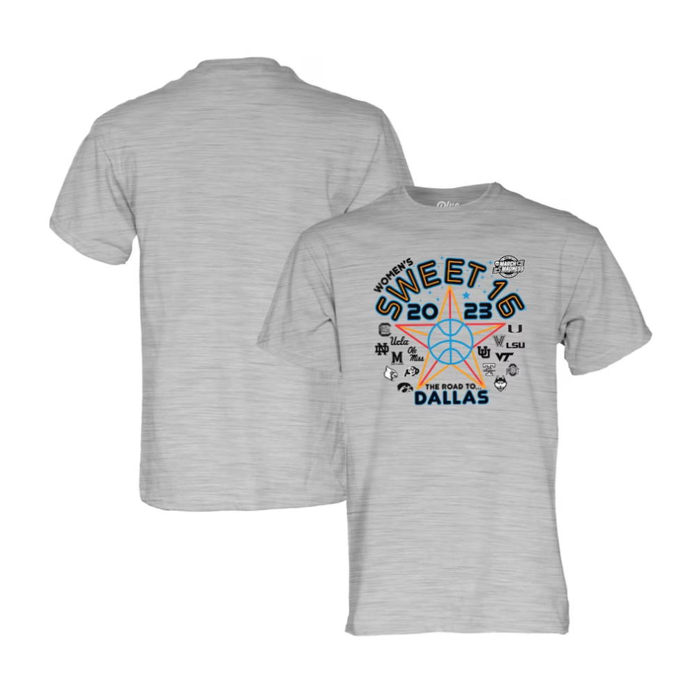 2023 NCAA Women’s Basketball Tournament March Madness Sweet 16 T-Shirt