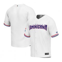 Dominican Republic Baseball 2023 World Baseball Classic White Jersey