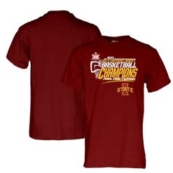 Iowa State Cyclones 2023 Big 12 Women’s Basketball Conference Tournament Champions Locker Room T-Shirt