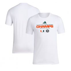 Miami Hurricanes 2023 NCAA Men’s Basketball Tournament March Madness Final Four Regional Champions Locker Room T-Shirt