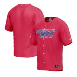 Puerto Rico Baseball Red 2023 World Baseball Classic Jersey