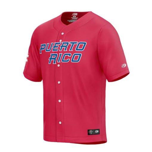 Puerto Rico Baseball Red 2023 World Baseball Classic Jersey