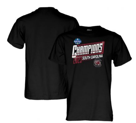 South Carolina Gamecocks 2023 SEC Women’s Basketball Conference Tournament Champions Locker Room T-Shirt