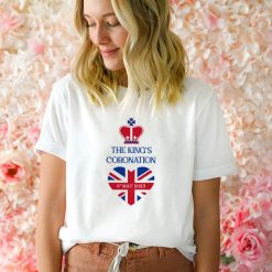 The King’s Coronation T-shirt Union Jack King Charles III 2023 Celebration Souvenir 6t May Street Shirt