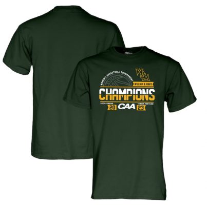 William & Mary Tribe 2023 CAA Women’s Basketball Conference Tournament Champions Locker Room T-Shirt