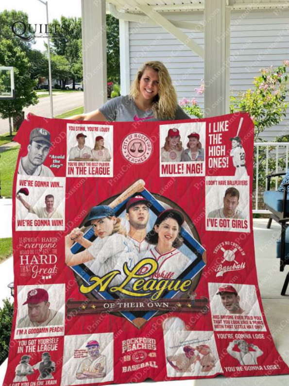 A League Of Their Own 3D Customized Quilt Blanket