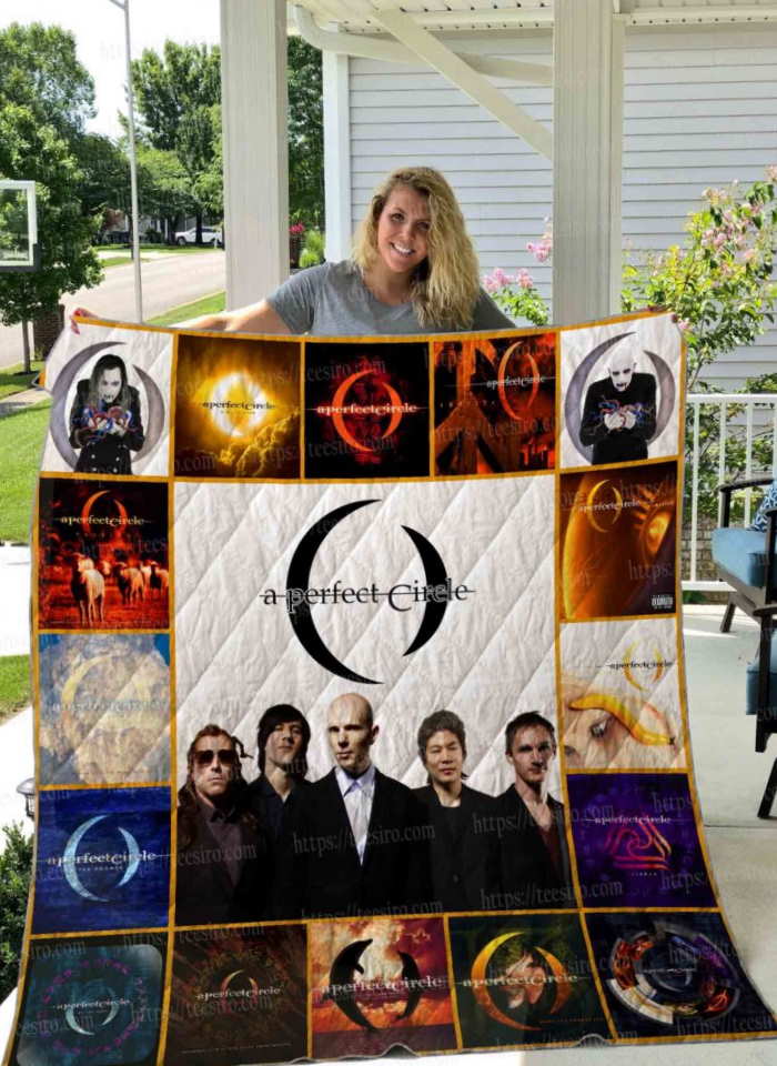 A Perfect Circle 3D Quilt Blanket