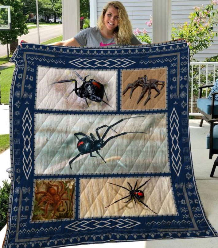 A Spider 3D Quilt Blanket