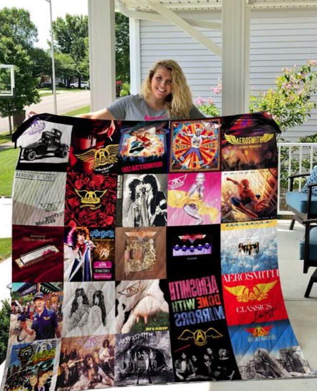 Aerosmith 3D Quilt Blanket