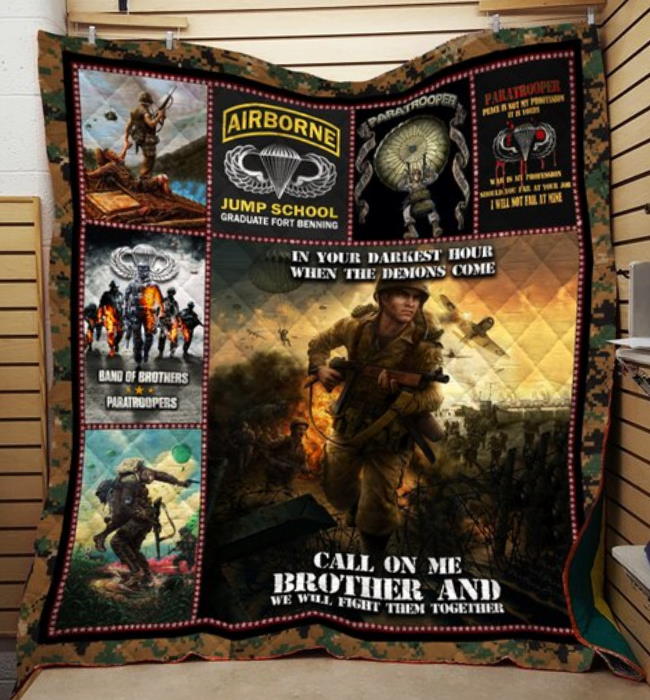 Airborne 3D Customized Quilt Blanket