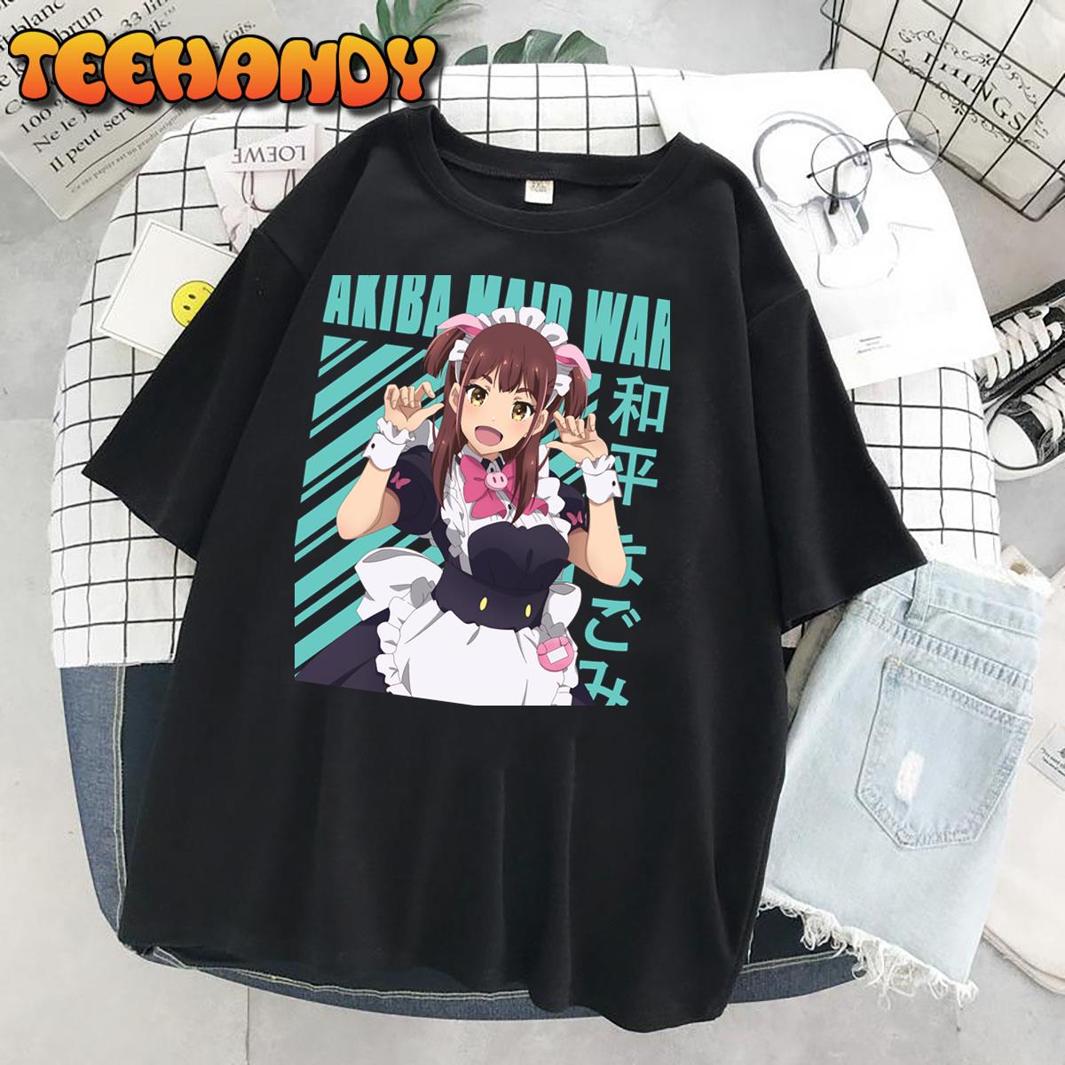 Akiba Maid Sensou War Nagomi Unisex T-Shirt